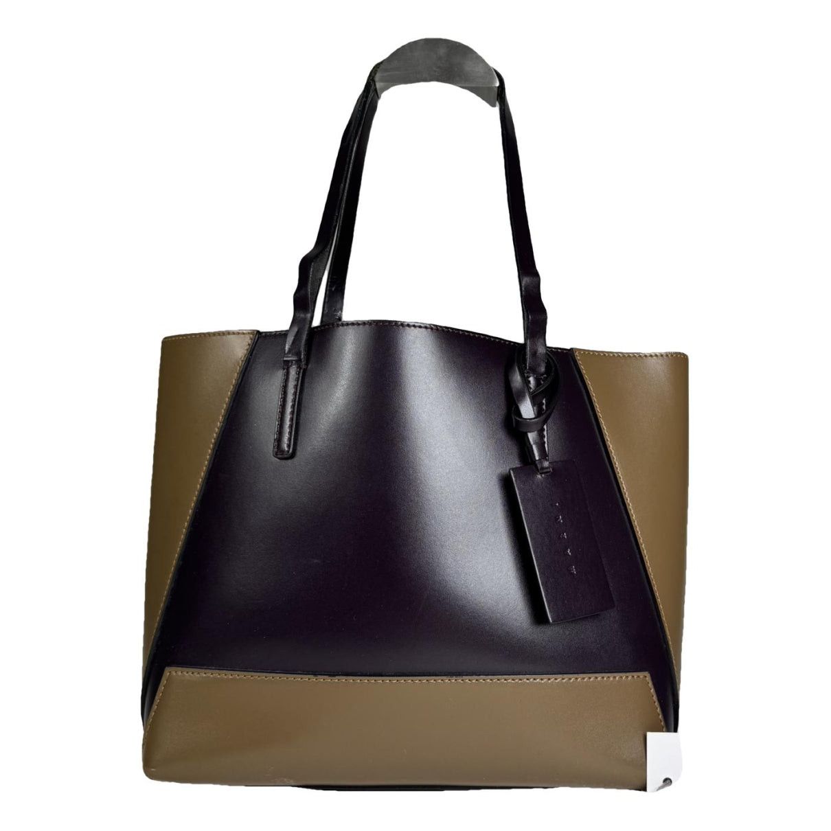 Marni Purple Leather Handbag Size ONE SIZE - 1 Thumbnail