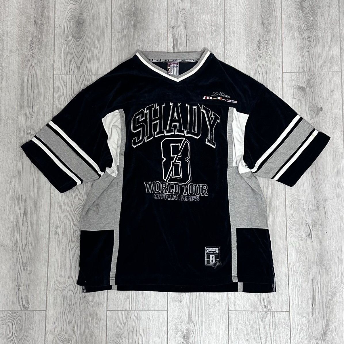 Eminem Rare Vintage Shady Velour T-Shirt Jersey Size US XXL / EU 58 / 5 - 1 Thumbnail
