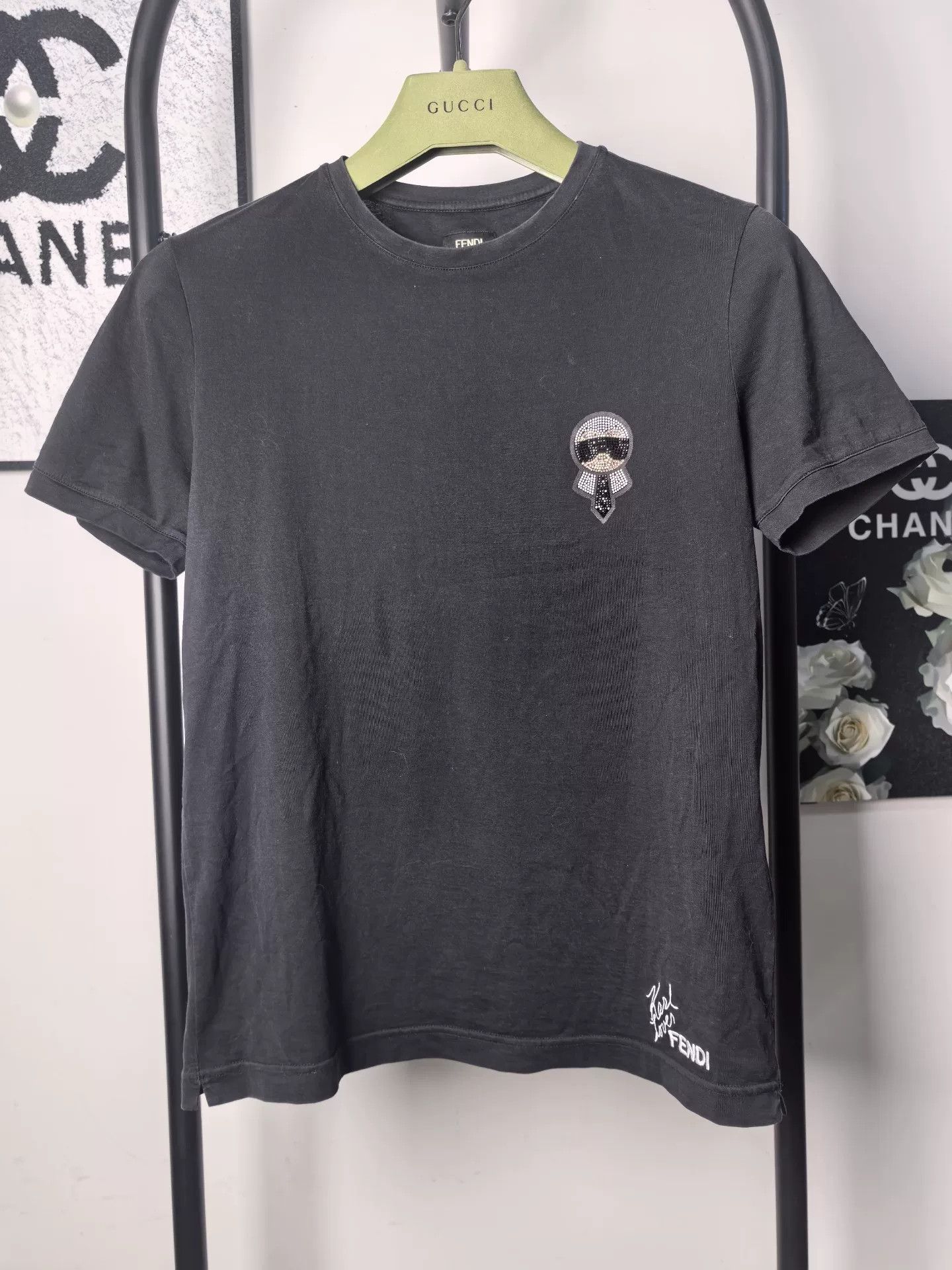 Fendi Fendi White T-Shirt s Men Size US S / EU 44-46 / 1 - 1 Thumbnail