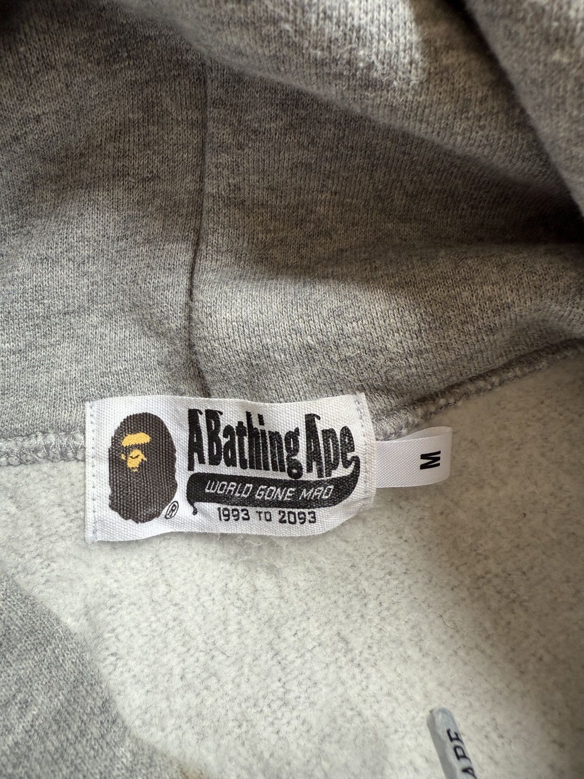 Bape A Bathing Ape Happy New Year Hooded Sweatshirt 2020 - Gray Size US M / EU 48-50 / 2 - 3 Thumbnail