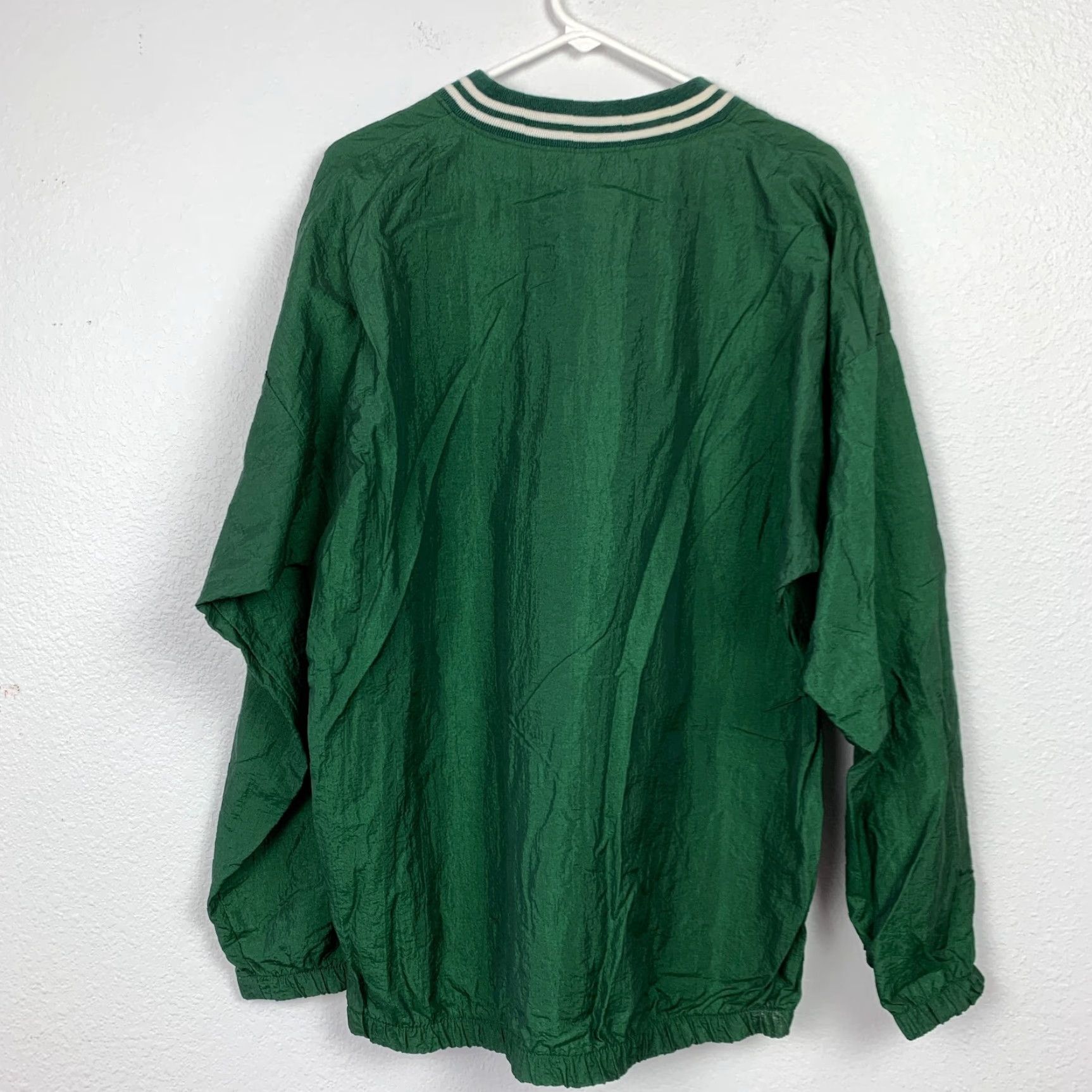 Vintage VINTAGE Arctic Image Windbreaker Pullover Shirt XL Green 1980s Nylon Casual Mens Size US XL / EU 56 / 4 - 5 Thumbnail