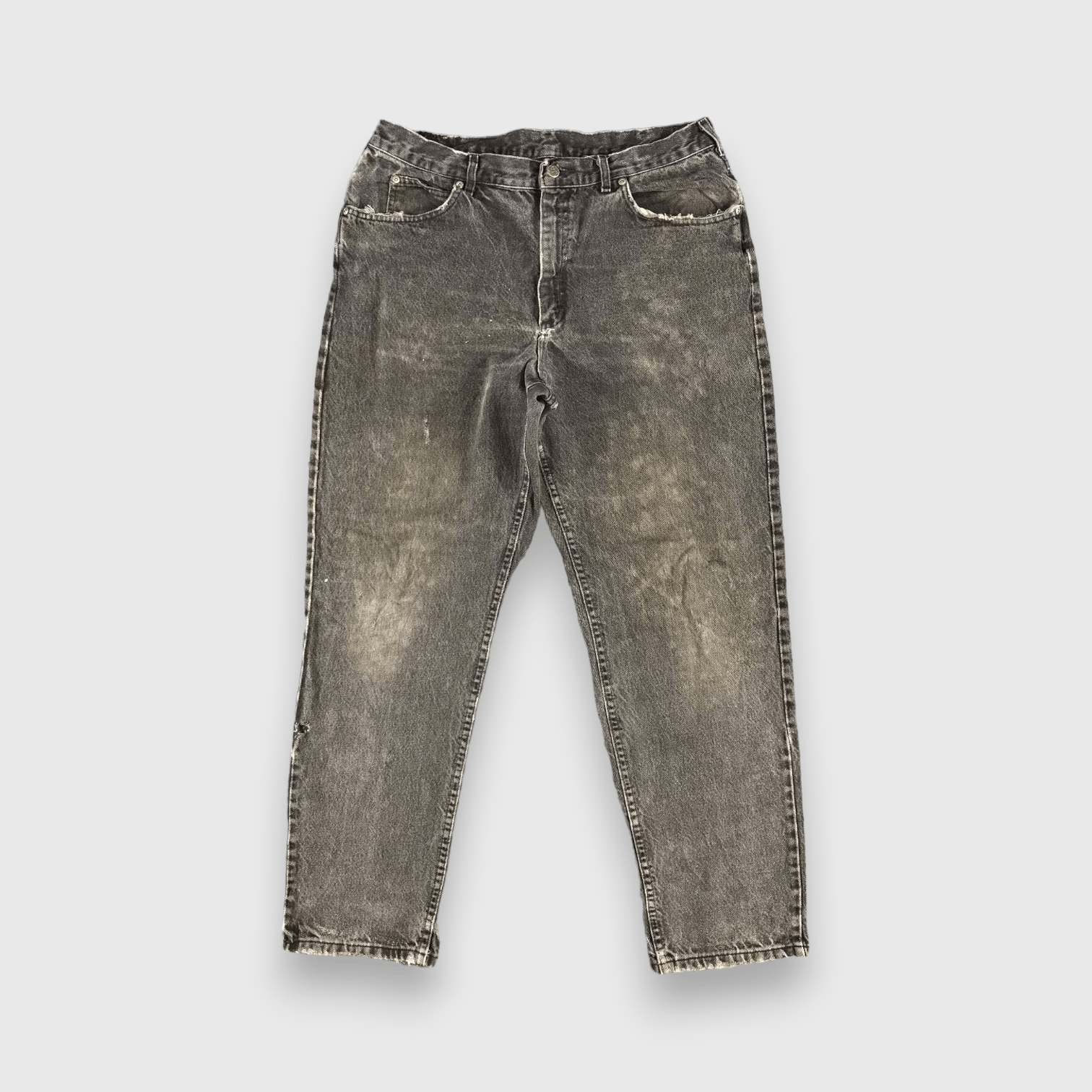 Lee Vintage Faded Blak Lee Jeans-J2271 Size US 35 - 1 Thumbnail