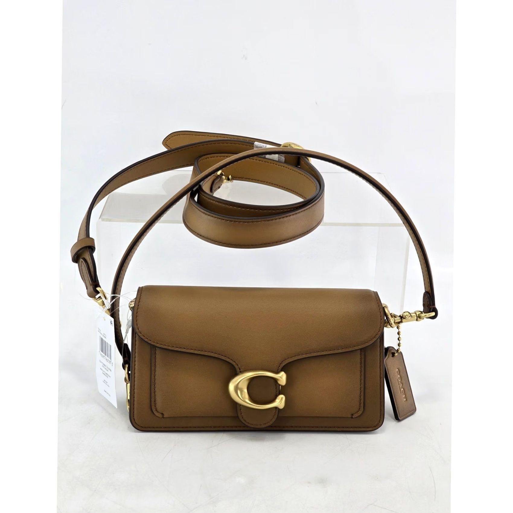 Coach Coach Tabby 20 Shoulder Bag Small Honey Brown Leather Womens New Size ONE SIZE - 2 Thumbnail