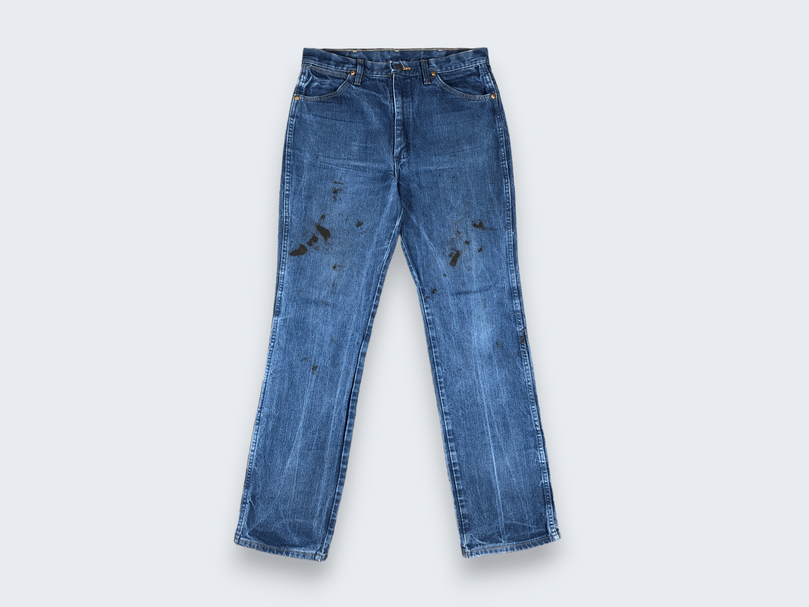 Vintage × Wrangler Vintage Wrangler Blue Wash Jeans L685 Size US 34 / EU 50 - 1 Thumbnail