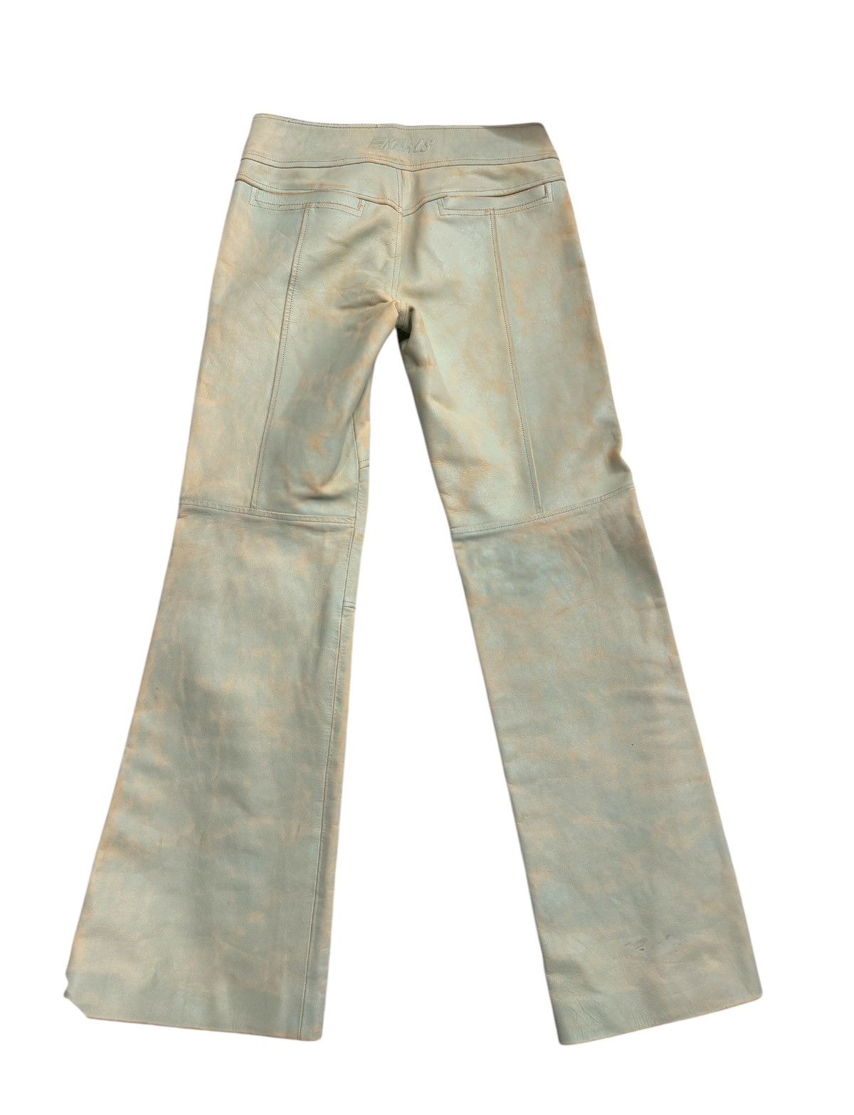 KNWLS KNWLS Blue Nihil Leather Pants size 10 Size 32" / US 10 / IT 46 - 2 Thumbnail