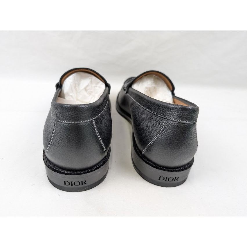Dior o1rshd1 Granville Grained Calf Loafer in Nior Size US 13 / EU 46 - 17 Thumbnail