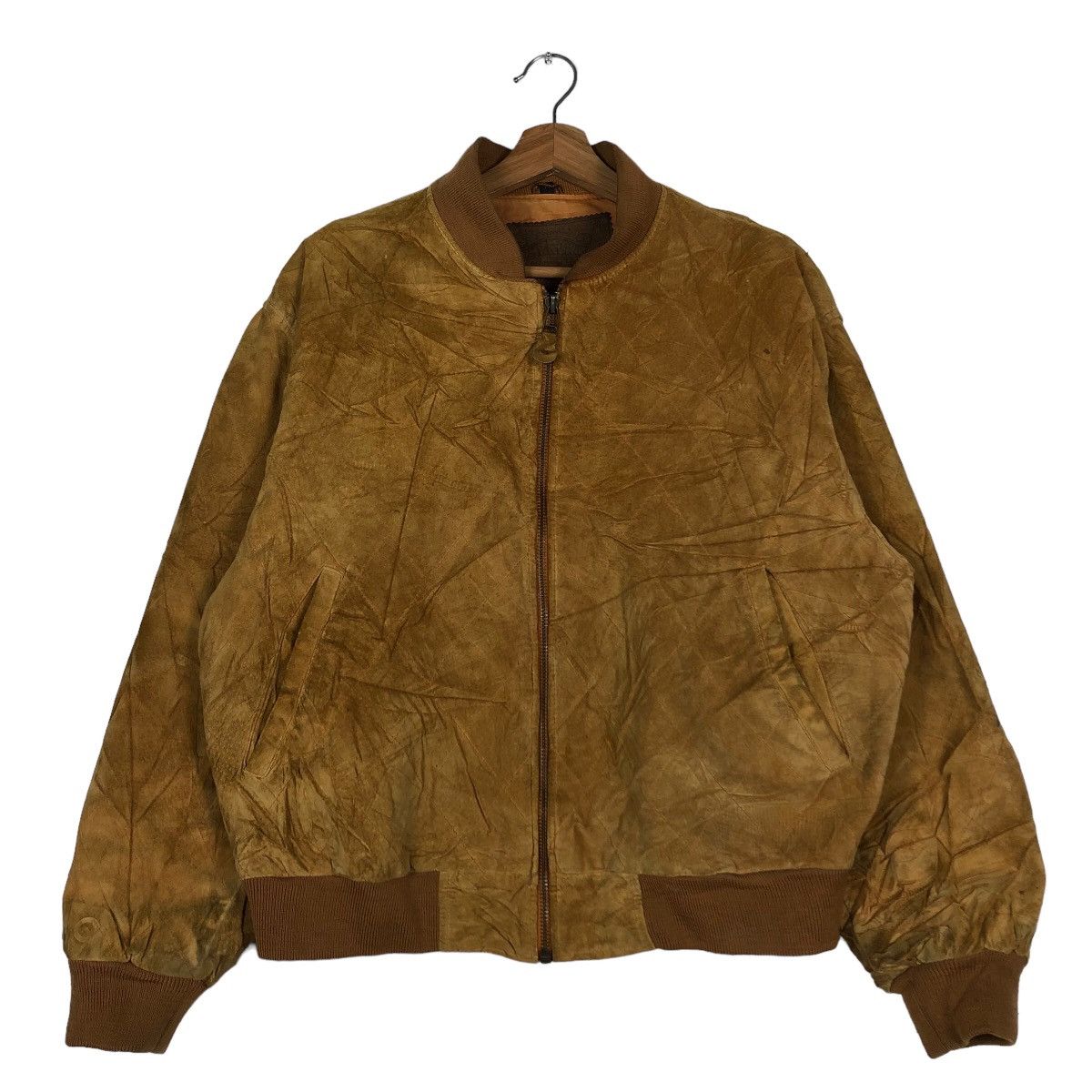 Japanese Brand 🔥Vintage Leather Jacket Biker Destination Japan Made Size US L / EU 52-54 / 3 - 1 Thumbnail
