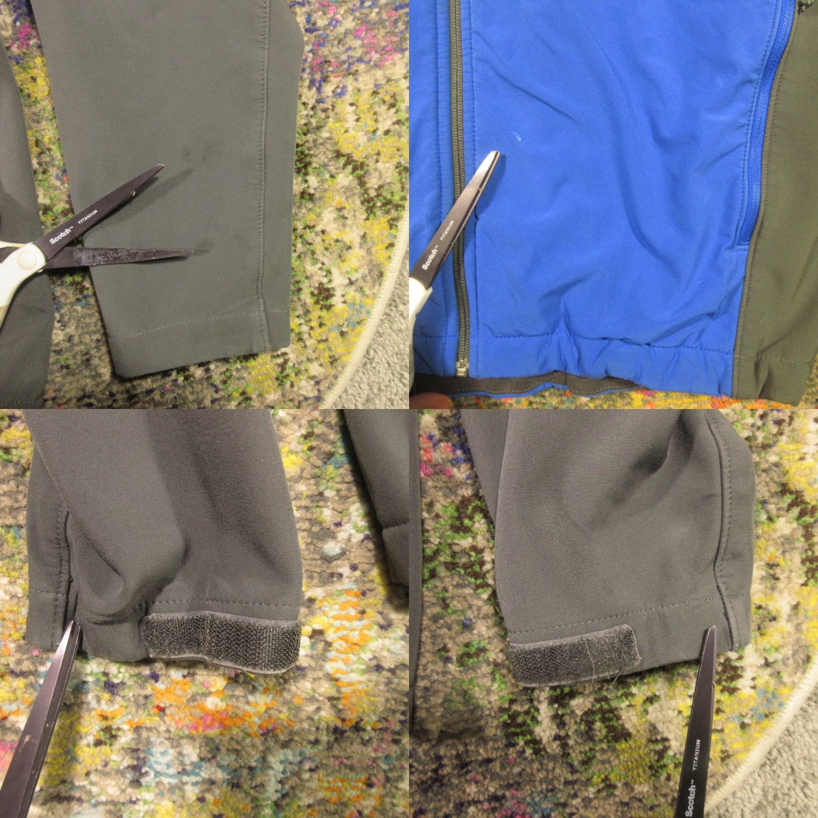 The North Face The North Face Softshell Jacket Mens L Blue Gray Fleece Lined Windbreaker Size US L / EU 52-54 / 3 - 9 Thumbnail