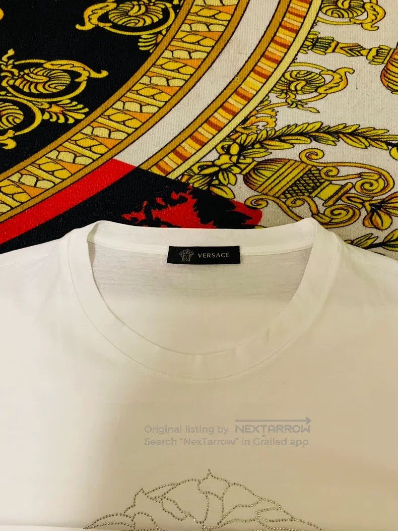 Versace Versace A diamond Medusa long-sleeved T-shirt Size US L / EU 52-54 / 3 - 3 Thumbnail