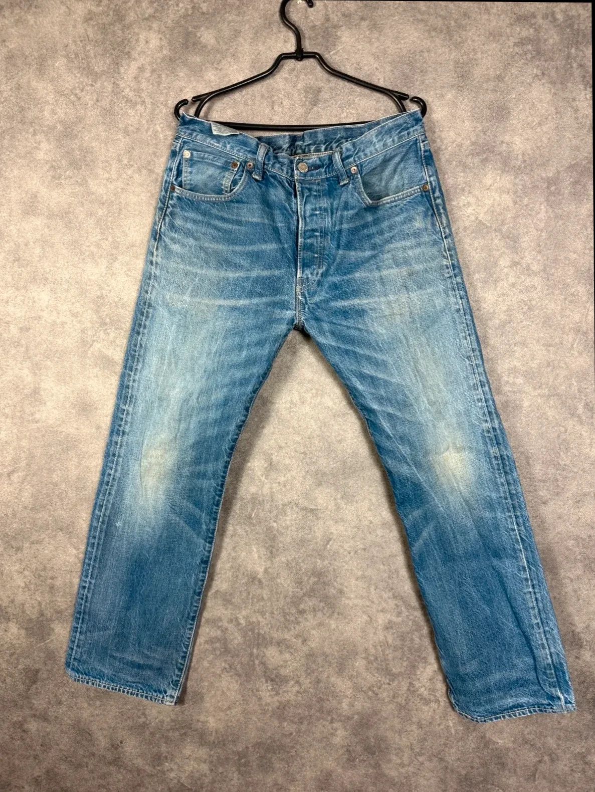 Levi's Levi Strauss 501 jeans blue denim vintage Size US 32 / EU 48 - 5 Thumbnail