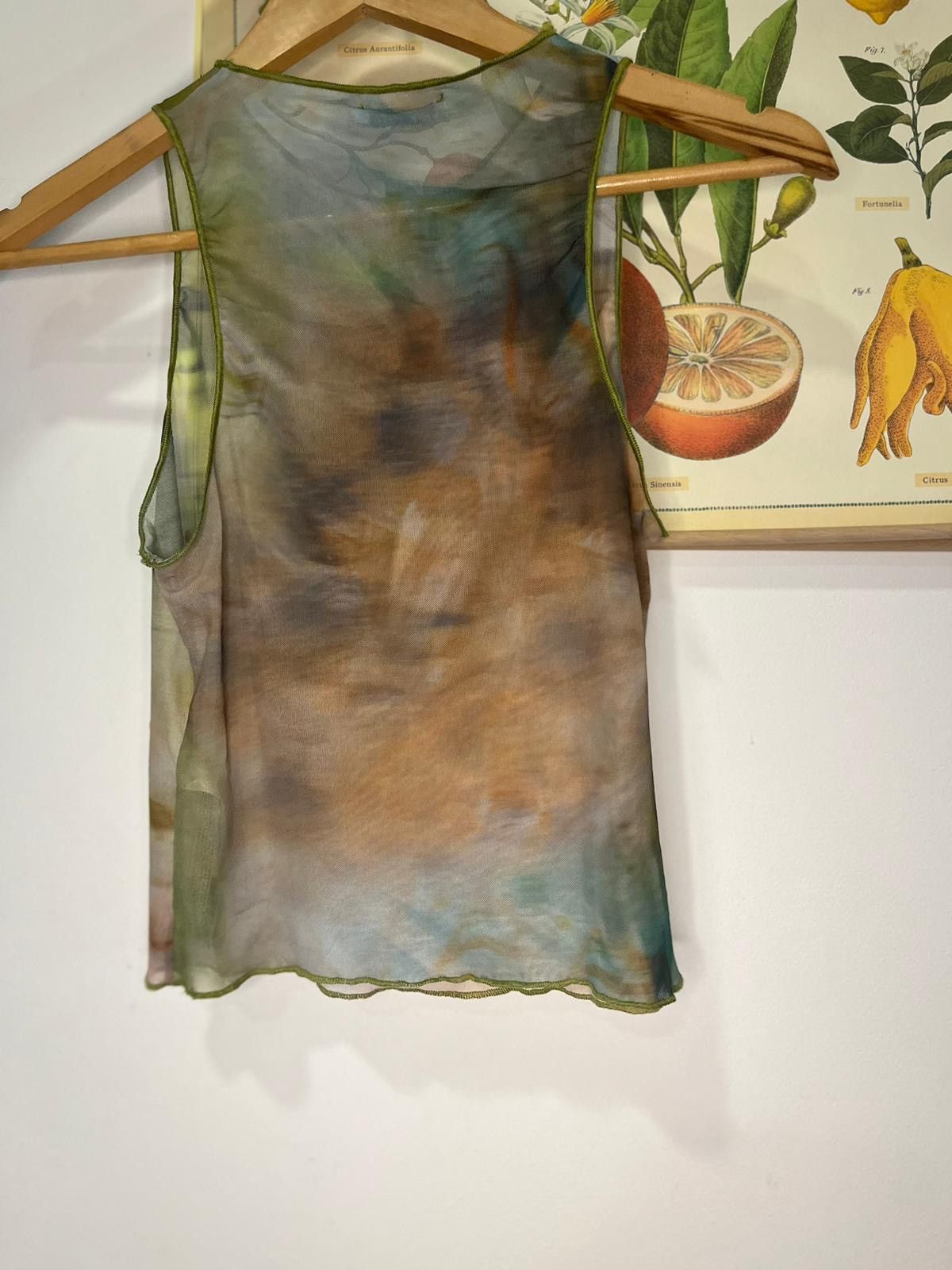 Bershka Semi-sheer mesh tank top Size S / US 4 / IT 40 - 2 Thumbnail