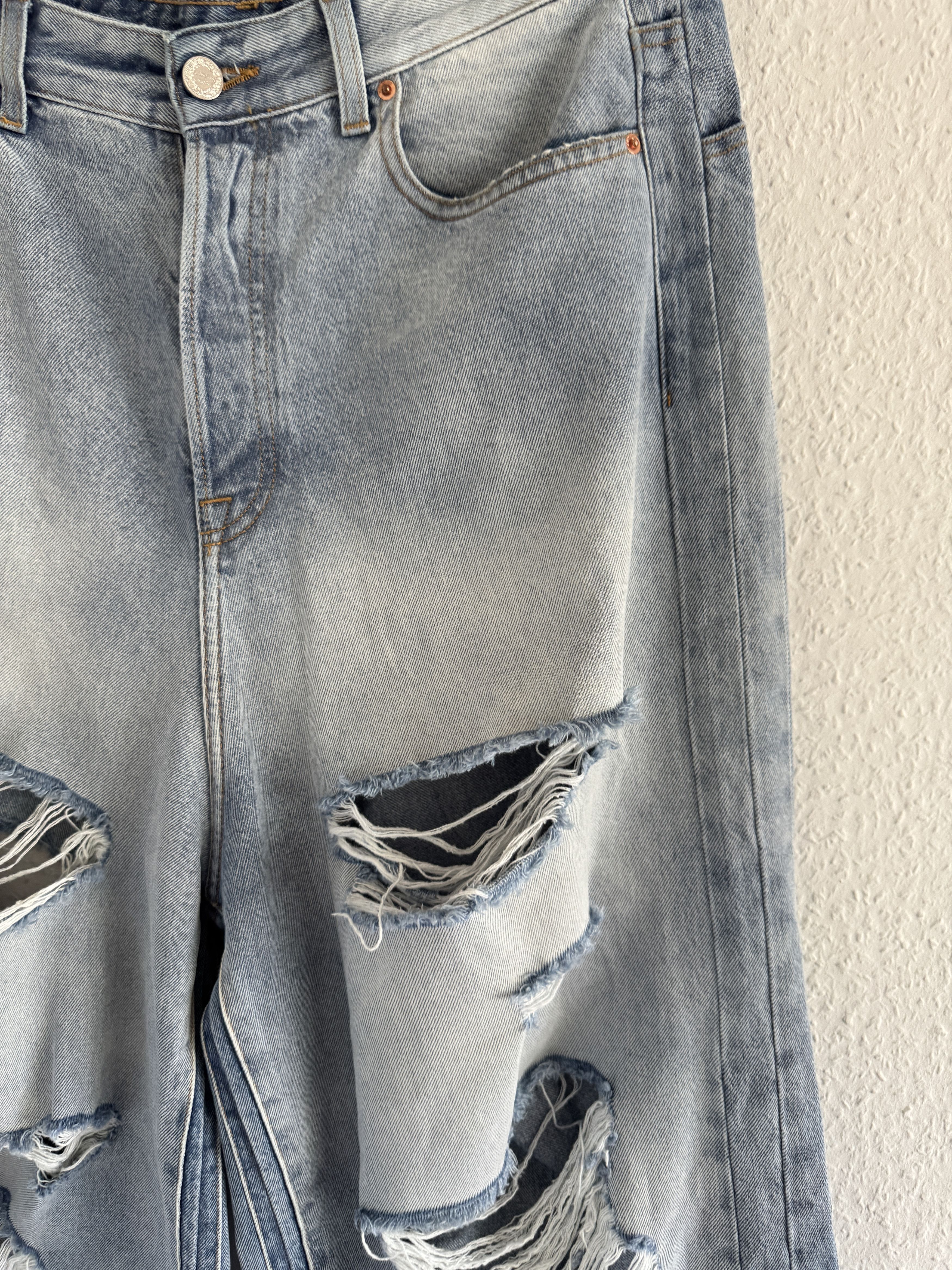 Vetements Destroyed wash denim pants Size US 32 / EU 48 - 5 Thumbnail
