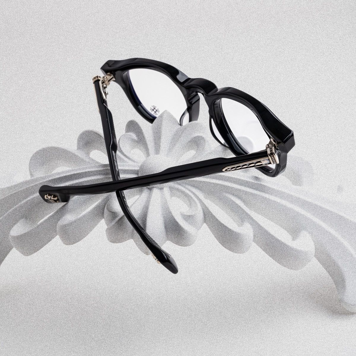 Chrome Hearts CHROME HEARTS CHIRP CHIRP BLACK GLASSES Size ONE SIZE - 6 Thumbnail