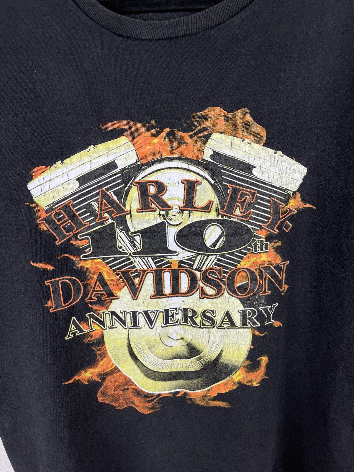 Harley Davidson Harley-Davidson 110 anniversary vintage y2k Texas tee shirt Size US XL / EU 56 / 4 - 5 Thumbnail