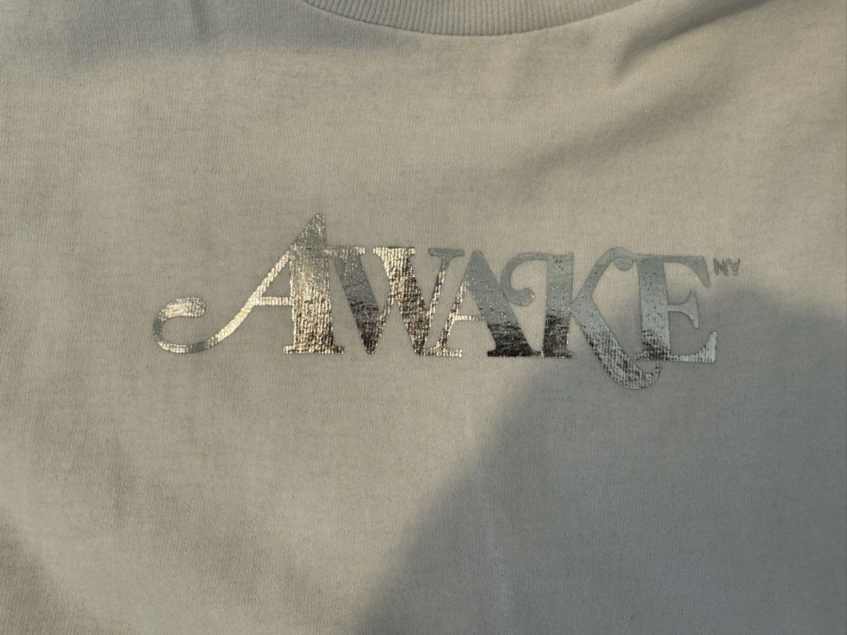 Awake NY Awake Metallic Logo Tee Size US M / EU 48-50 / 2 - 4 Thumbnail