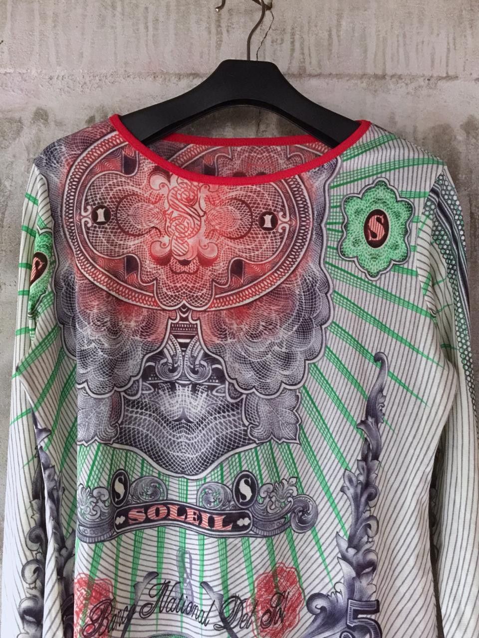 If Six Was Nine TATTOO ART MESH TOP UKNOWN BRAND Size US S / EU 44-46 / 1 - 2 Thumbnail