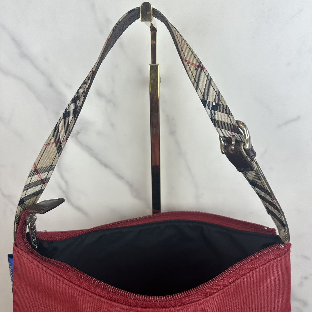 Burberry Burberry Blue Label Red Nylon Pochette Size ONE SIZE - 14 Thumbnail