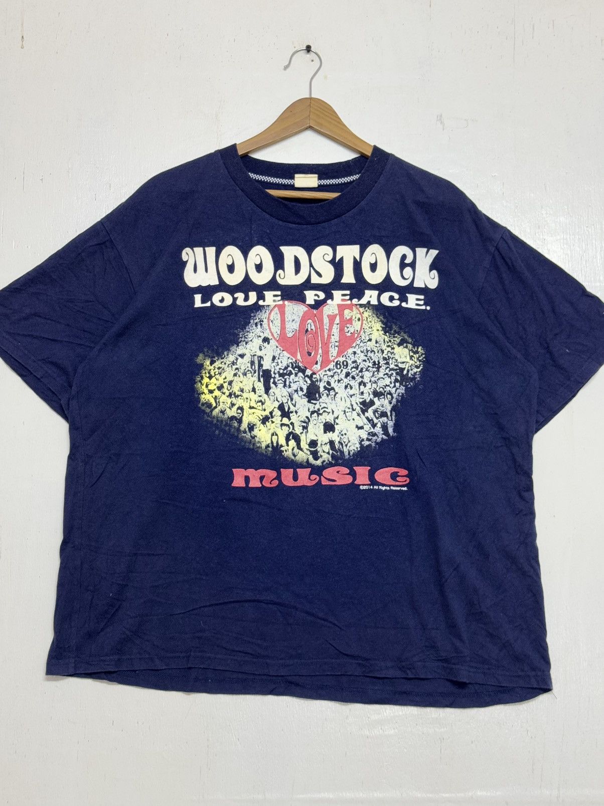 Band Tees × Vintage Woodstock Love Peace Y2K Size US XL / EU 56 / 4 - 3 Thumbnail