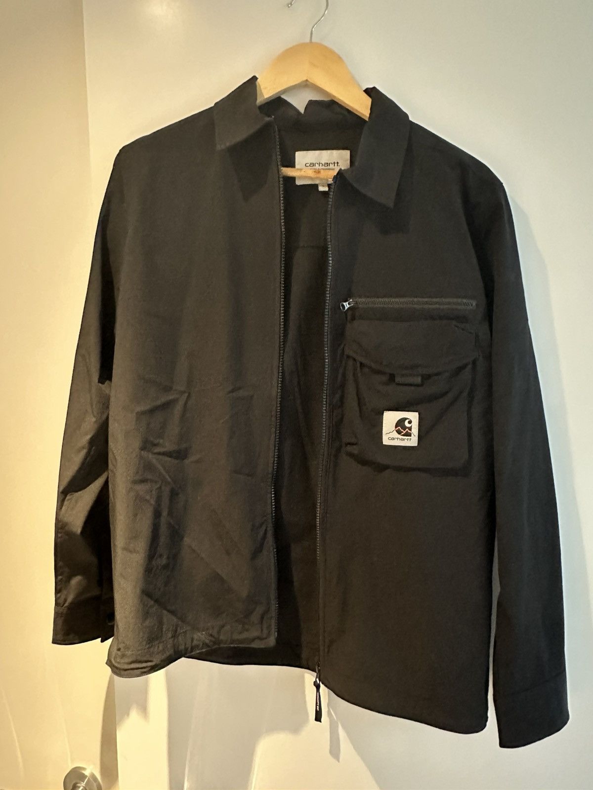 Black Hayes Shirt Jacket