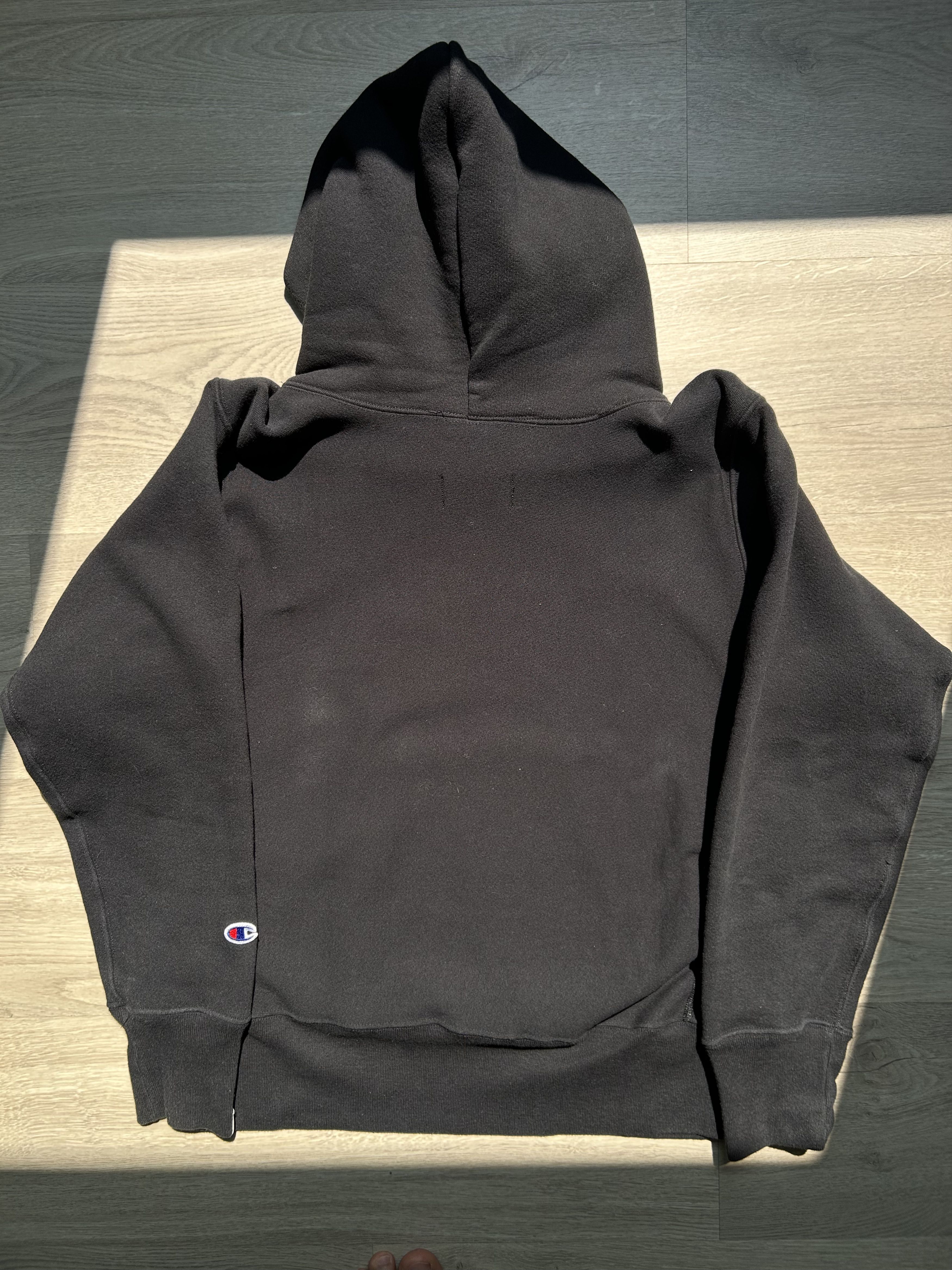 Bape Bape X Champion Swarovski Hoodie Skull Black [Size M] Size US M / EU 48-50 / 2 - 6 Thumbnail