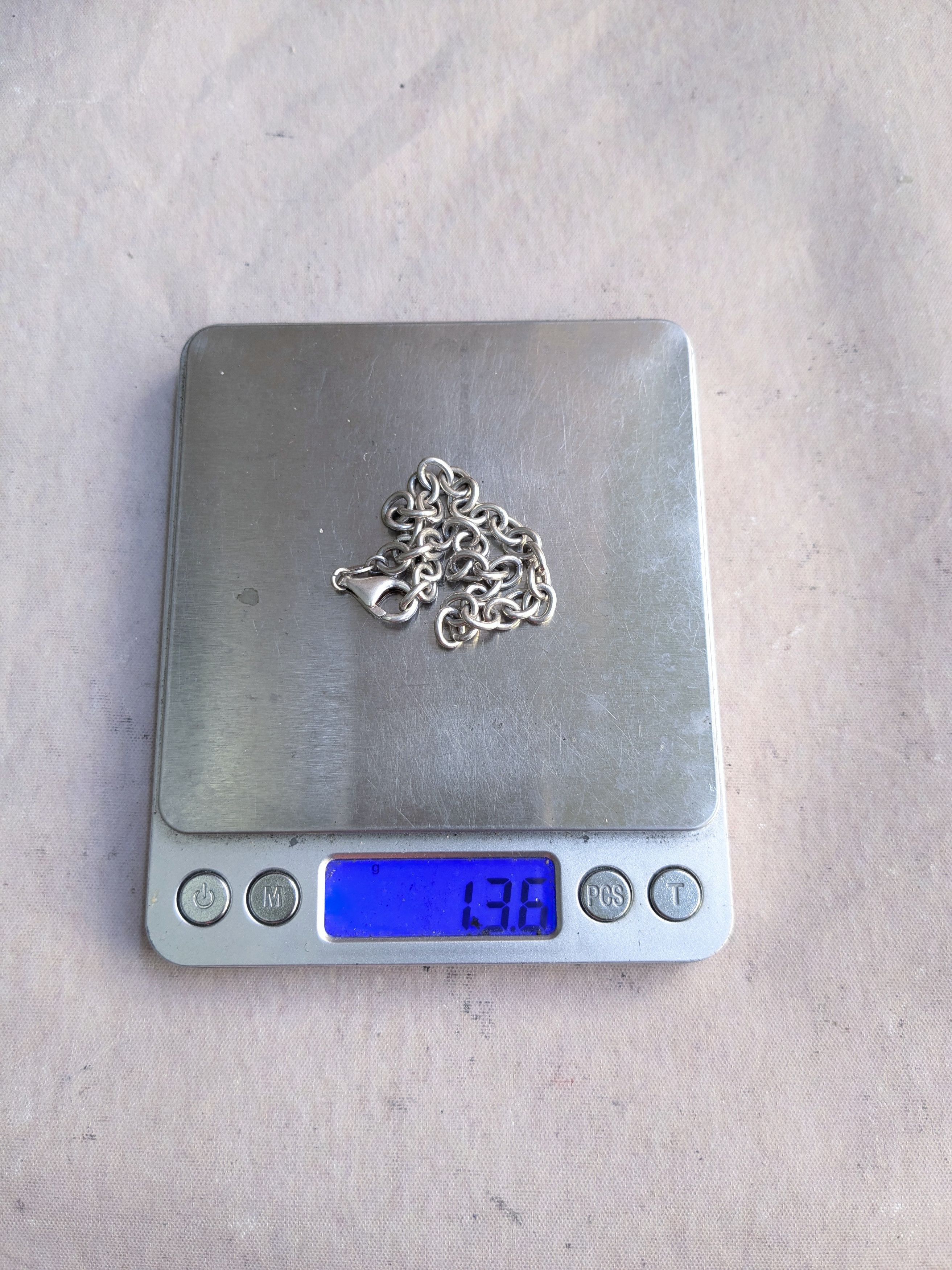 Jewelry Vintage Sterling Silver Bracelet Milor Oval Chain Link 8 Y2K Size ONE SIZE - 13 Thumbnail