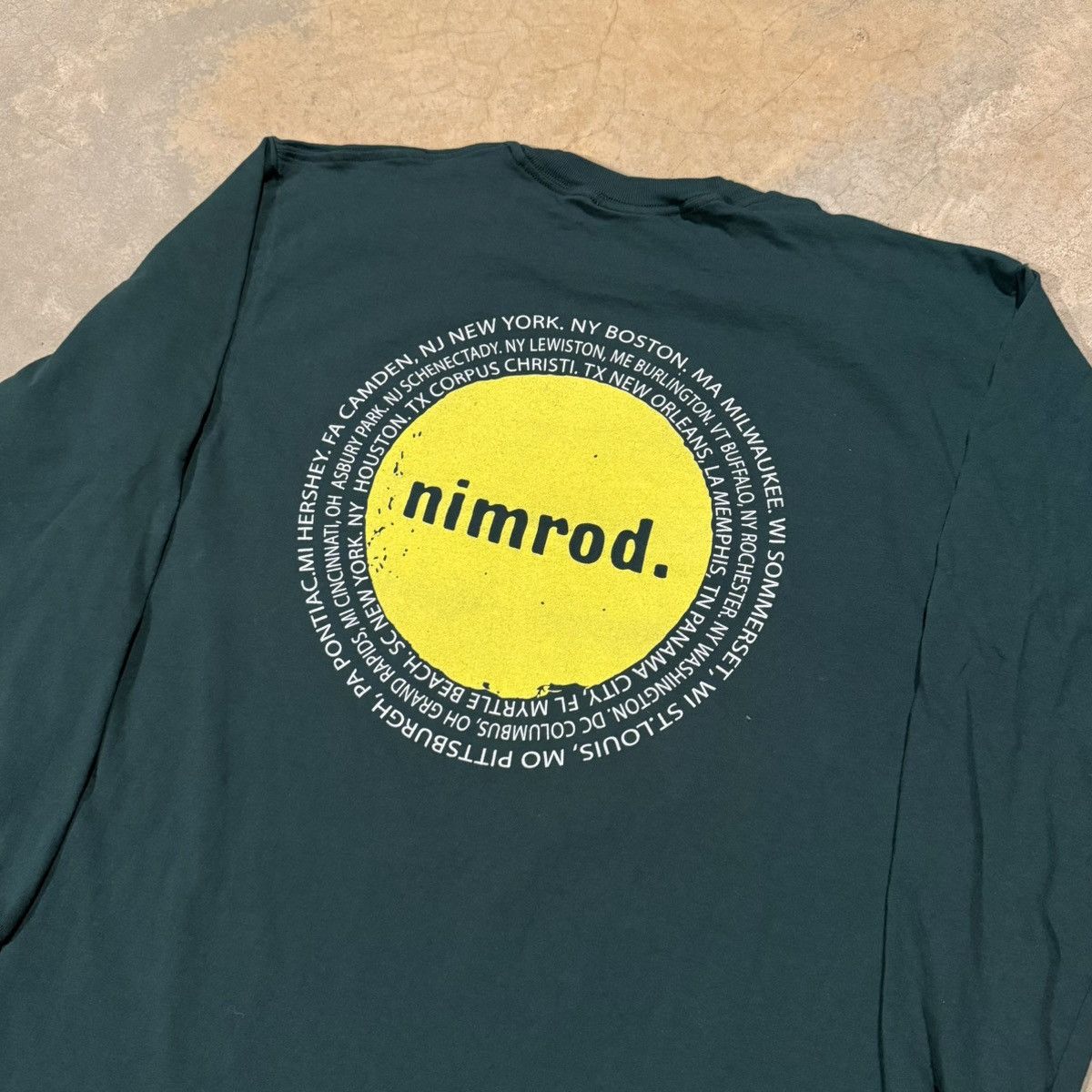 Vintage Vtg 1998 Green Day Nimrod US Tour Tee Band Punk Rock Grunge Size US L / EU 52-54 / 3 - 6 Thumbnail