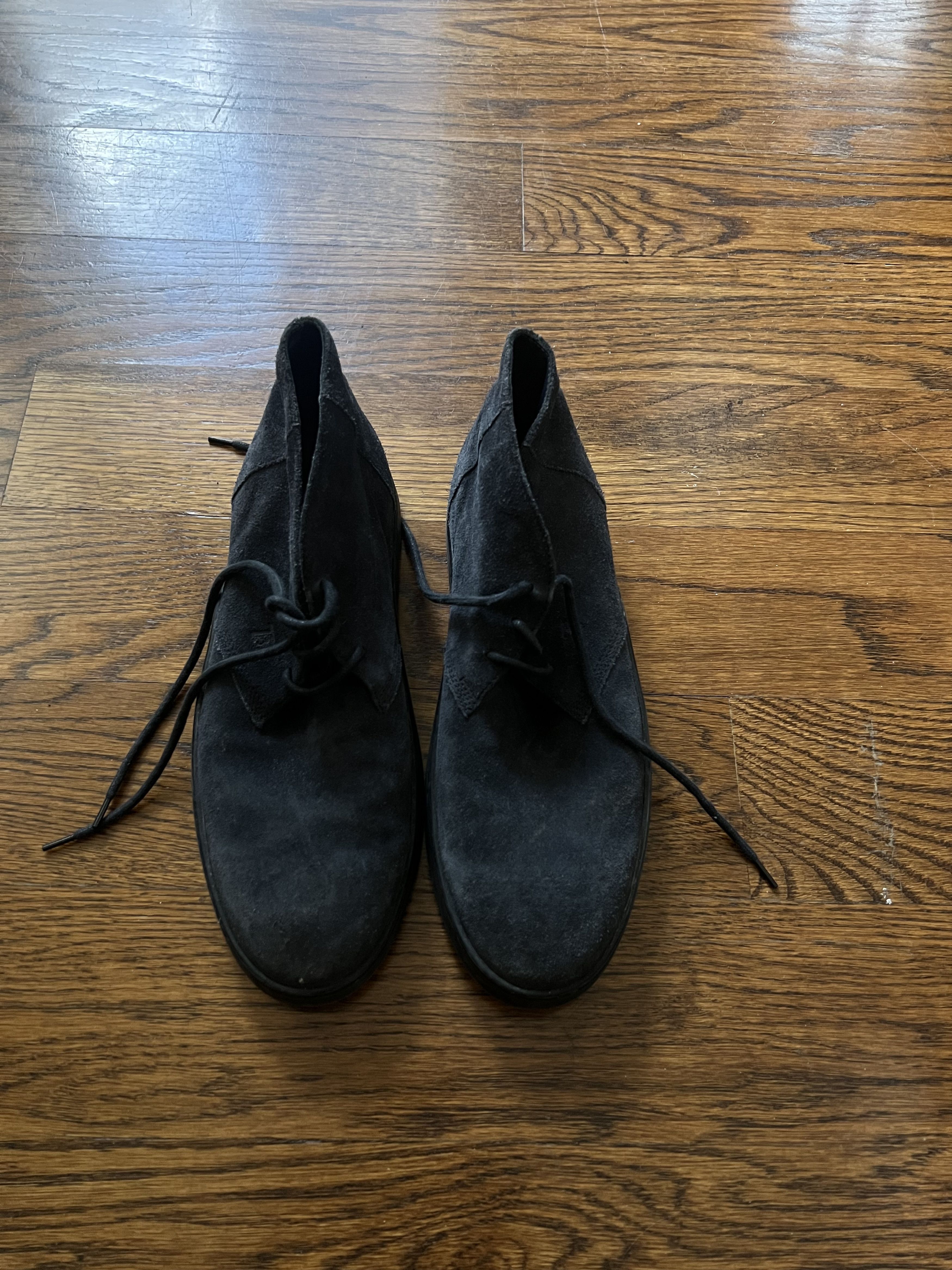 Tod's Tod’s Navy Suede Desert Chukka Boots Size US 8 / EU 41 - 4 Thumbnail