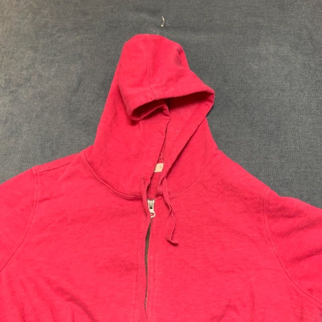 Old Navy Old Navy Maternity Hoodie Womens L Pink Cotton Short Sleeve Full Zip Sweatshirt Size L / US 10 / IT 46 - 6 Thumbnail