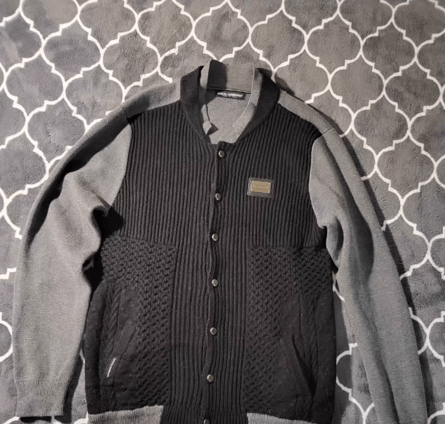 Dolce & Gabbana Dolce&Gabbana Business Casual Knit Jacket K18 Size US S / EU 44-46 / 1 - 1 Thumbnail