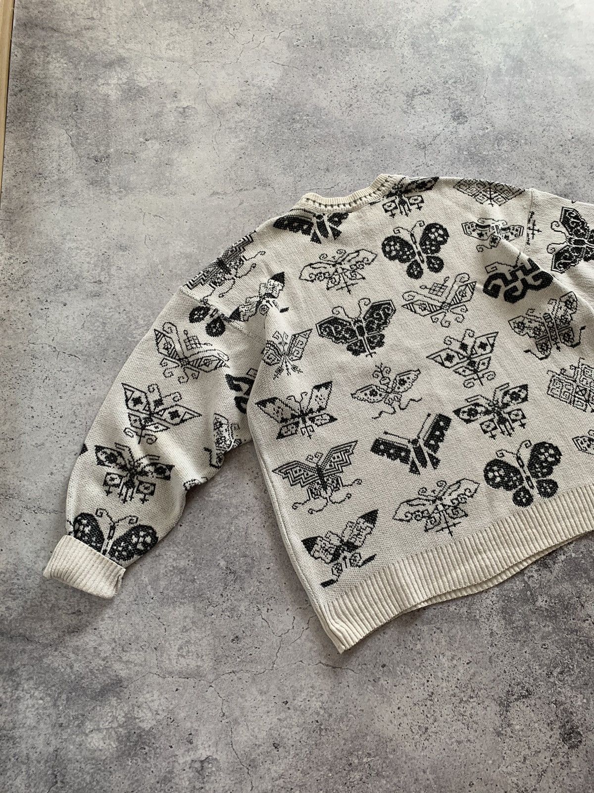 Carlo Colucci × Vintage Vintage Carlo Colucci Abstract Baggy Sweater Size US XL / EU 56 / 4 - 9 Thumbnail