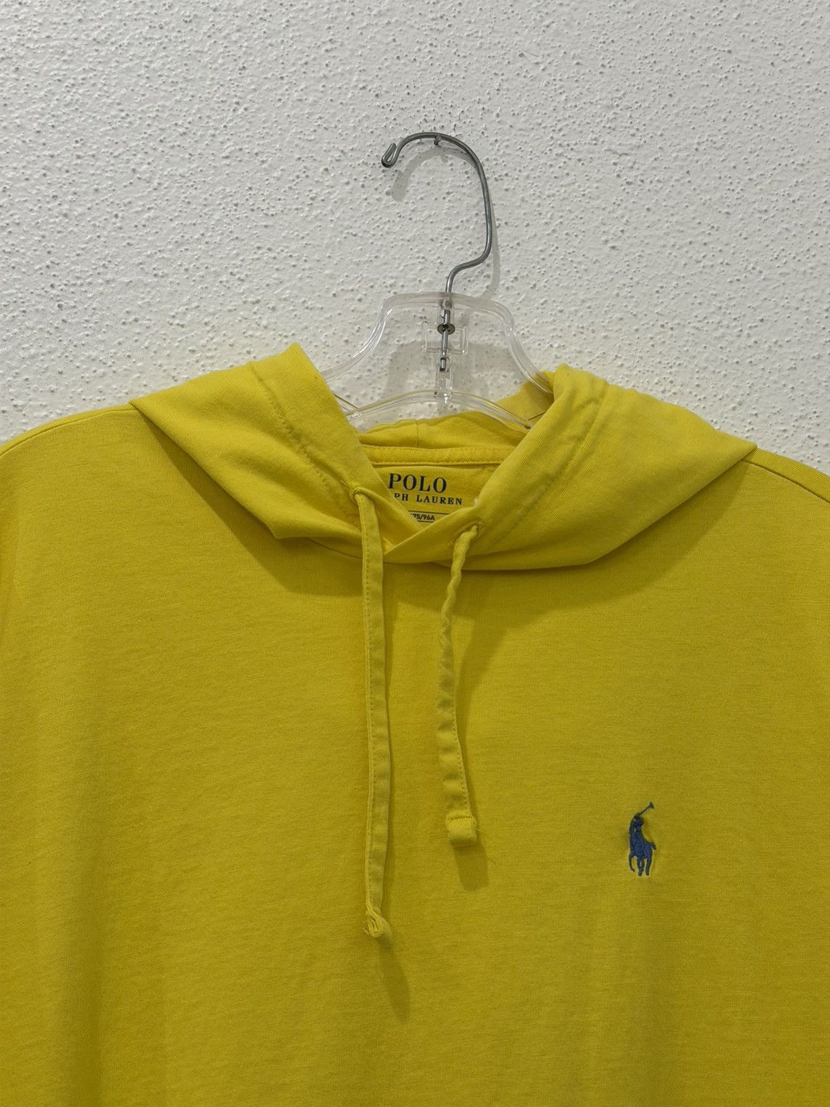 Polo Ralph Lauren Polo Ralph Lauren Yellow Hooded Long Sleeve T-Shirt Medium Size US M / EU 48-50 / 2 - 3 Thumbnail