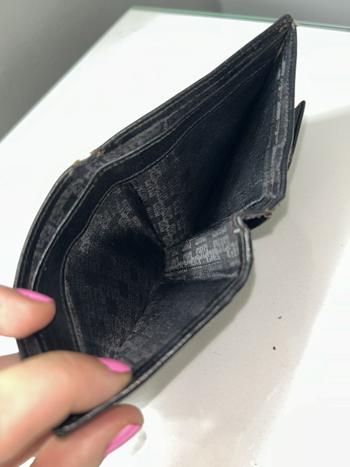 Givenchy Givenchy Black Leather Bifold Wallet Size ONE SIZE - 8 Thumbnail