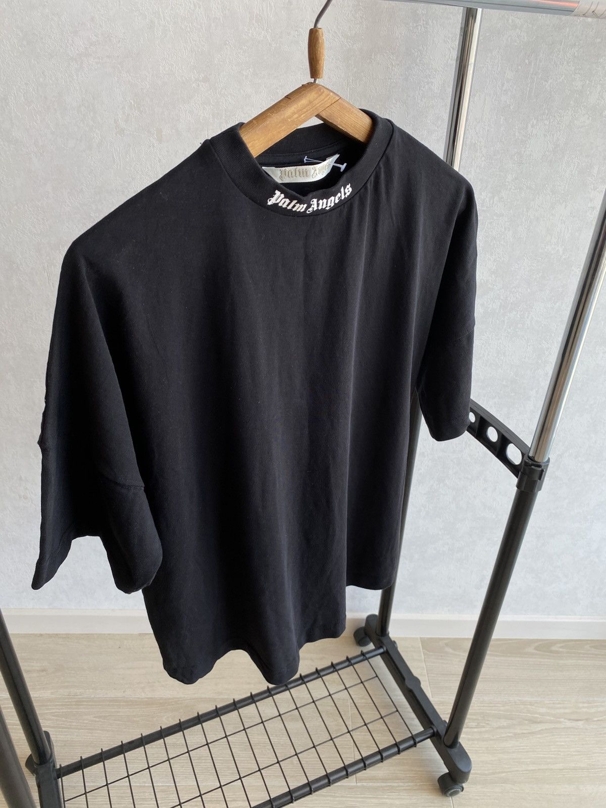 Palm Angels Palm Angels Women’s Black Logo Tee Size XS / US 0-2 / IT 36-38 - 1 Thumbnail