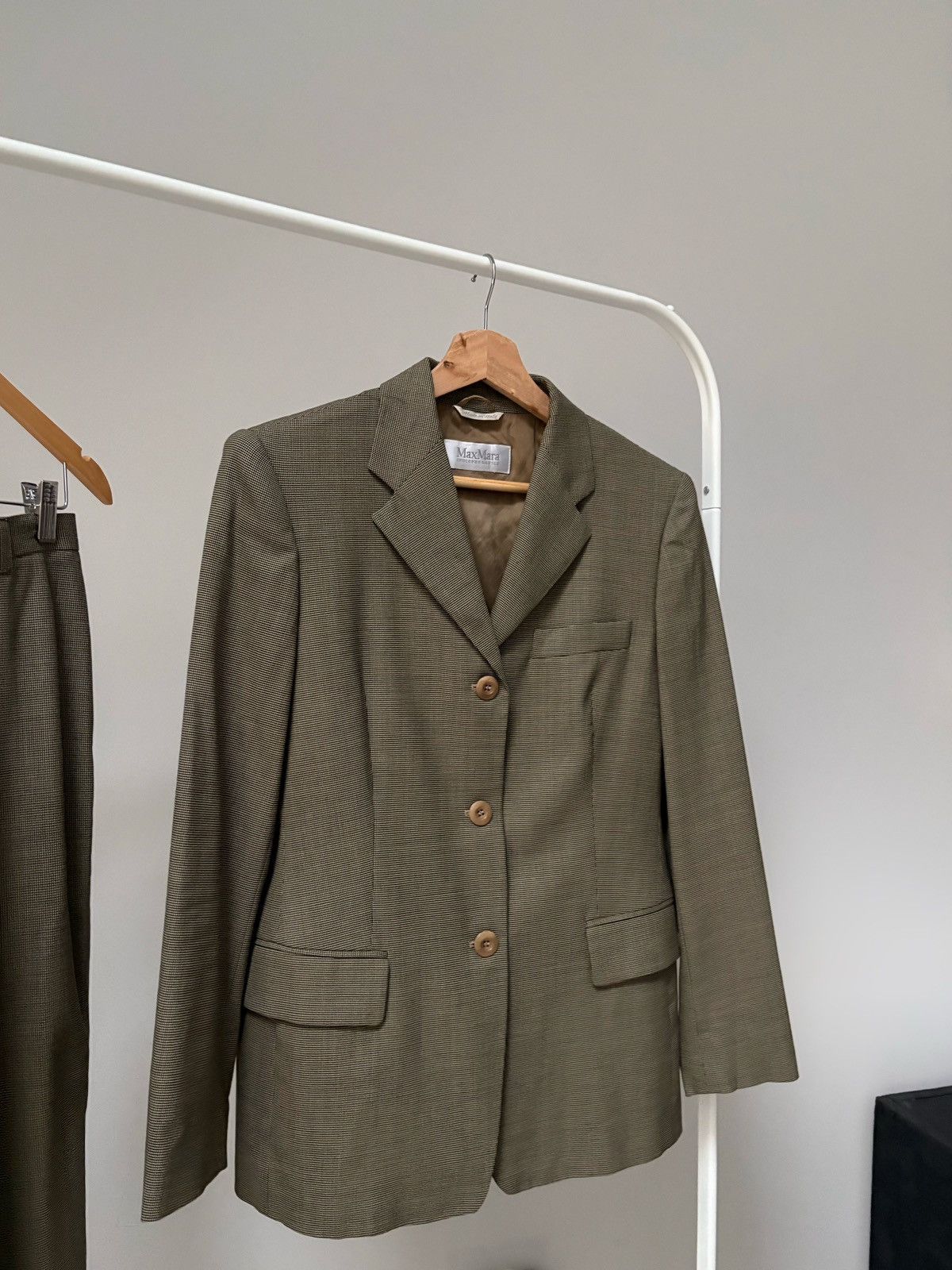Max Mara Max Mara Suit Set Blazer And Pants Virgin Wool Size IT 42 Size M / US 6-8 / IT 42-44 - 11 Thumbnail