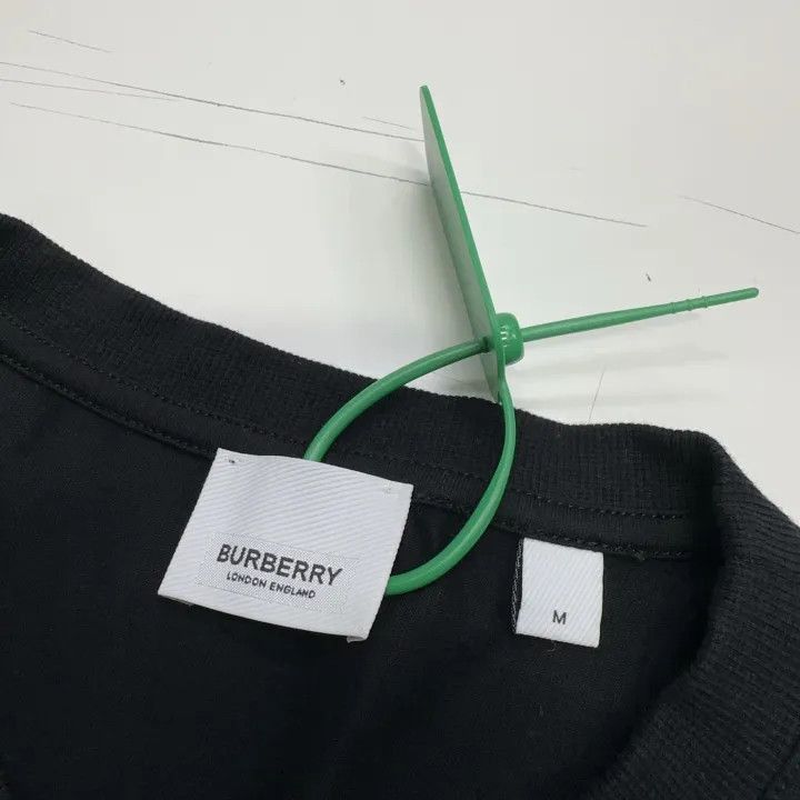 Burberry Burberry Burberry Black Logo Print T-Shirt for Men-2507 Size US M / EU 48-50 / 2 - 4 Thumbnail