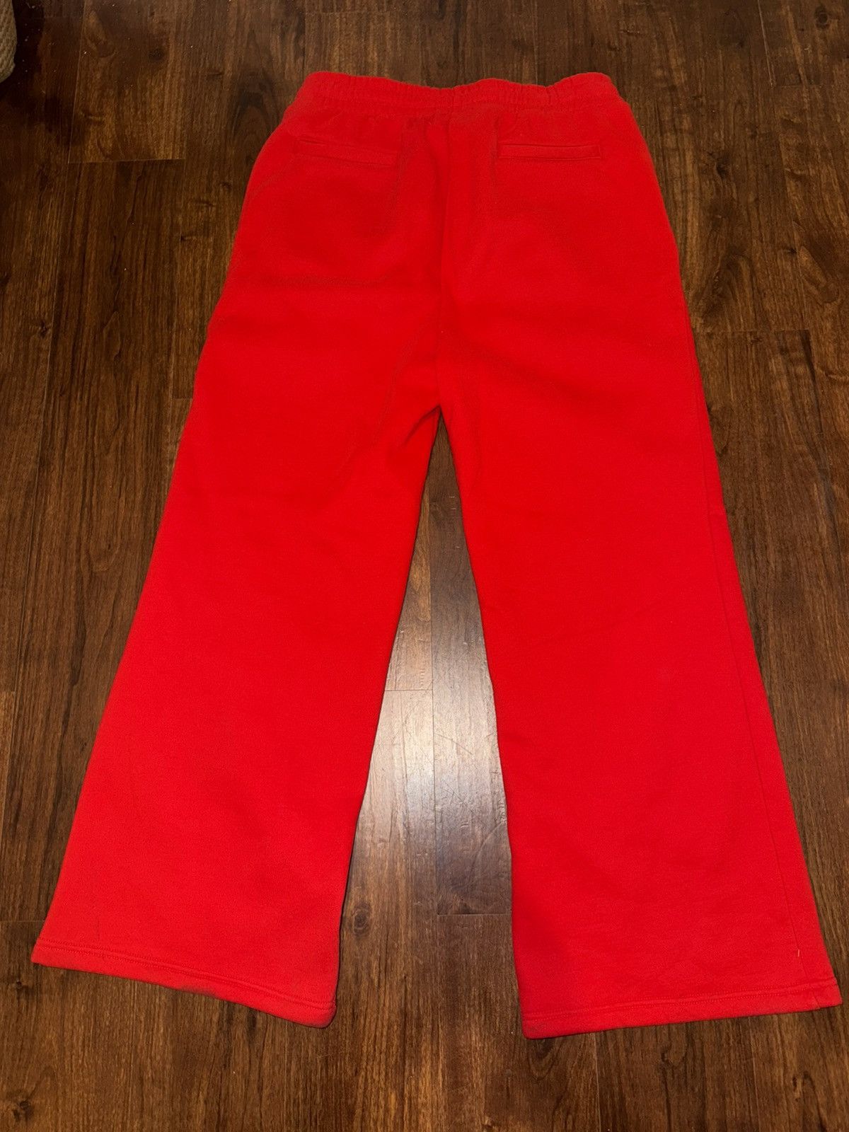 HYPEDEPT ARCHIVE ESSENTIAL WIDELEG SWEATPANTS RED Size US 34 / EU 50 - 4 Thumbnail