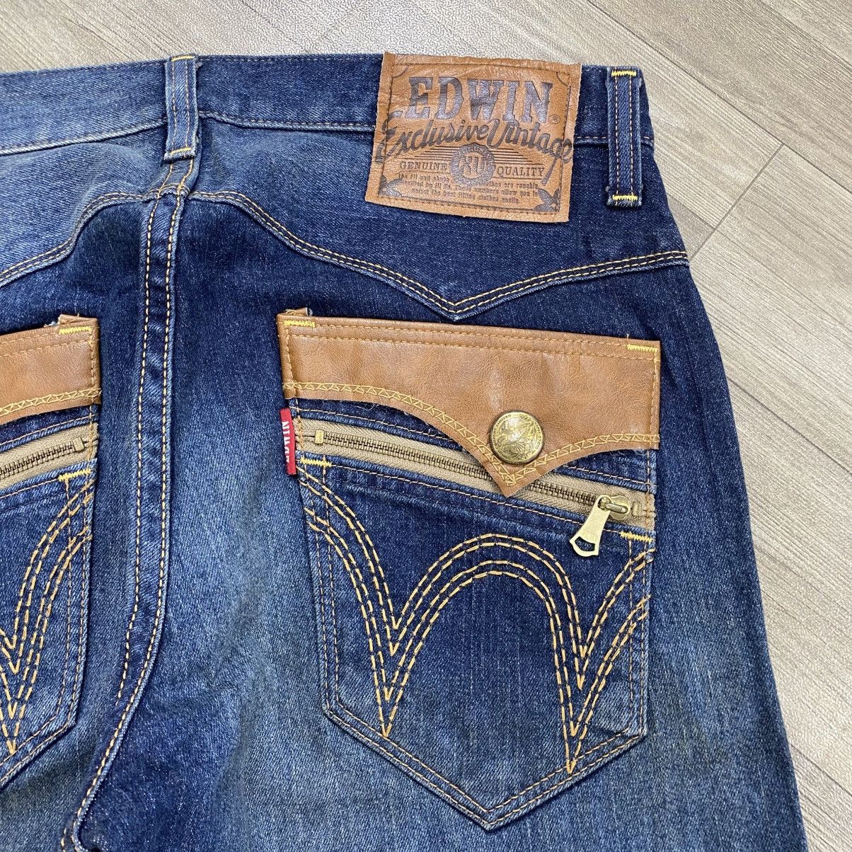 Edwin Y2K Edwin Exclusive Vintage XV Faded Baggy Jeans Size US 34 / EU 50 - 14 Thumbnail