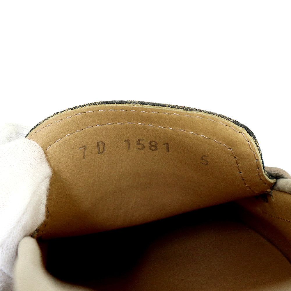 Fendi FENDI O Lock Zucca Loafers Shoes Size US 5 / IT 35 - 8 Thumbnail