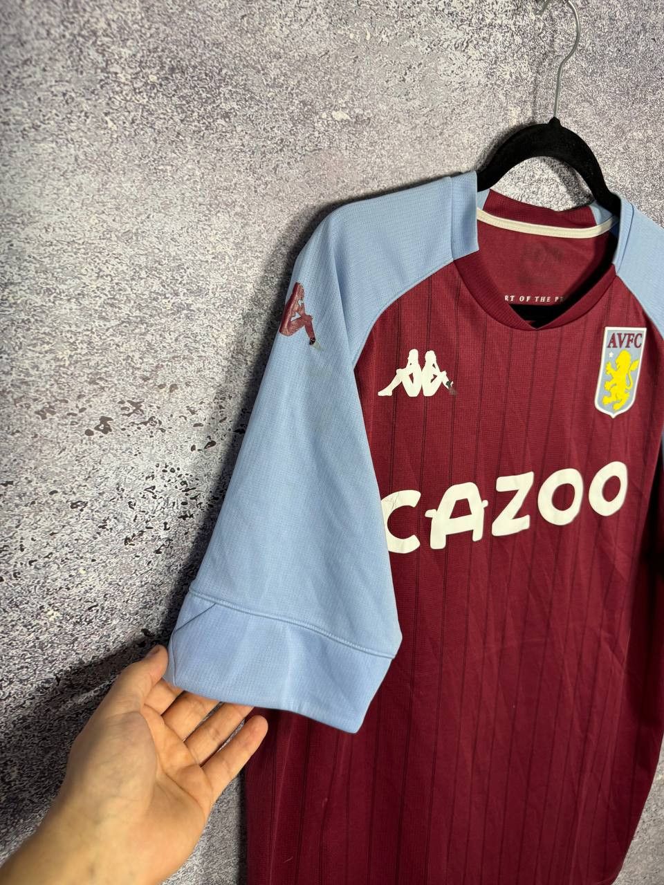 Vintage Vintage Aston Villa 2020/21 Kappa Soccer Jersey Size US XXL / EU 58 / 5 - 4 Thumbnail