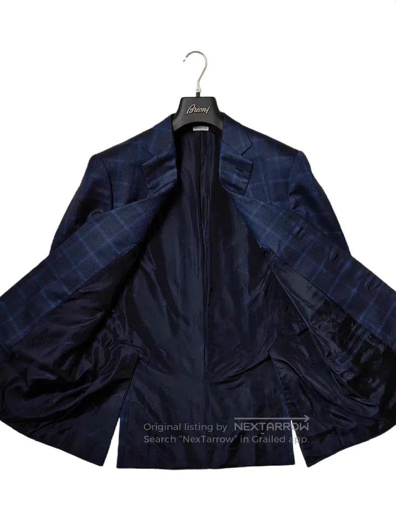 Brioni Brioni Cashmere and silk handmade single-breasted suit Size US L / EU 52-54 / 3 - 4 Thumbnail
