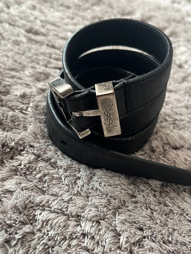 Saint Laurent Paris SLP Narrow Belt Size ONE SIZE - 7 Thumbnail