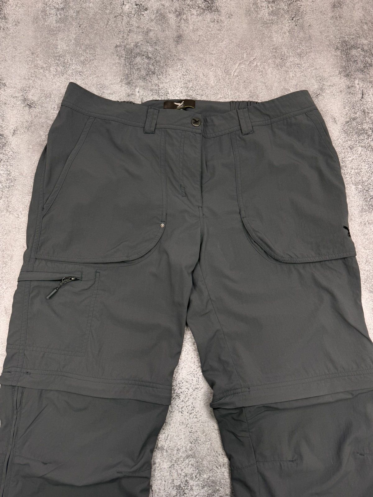 SALEWA Salewa Men Convertible Hiking Pants Dark Grey Size XXL Size US 38 / EU 54 - 7 Thumbnail