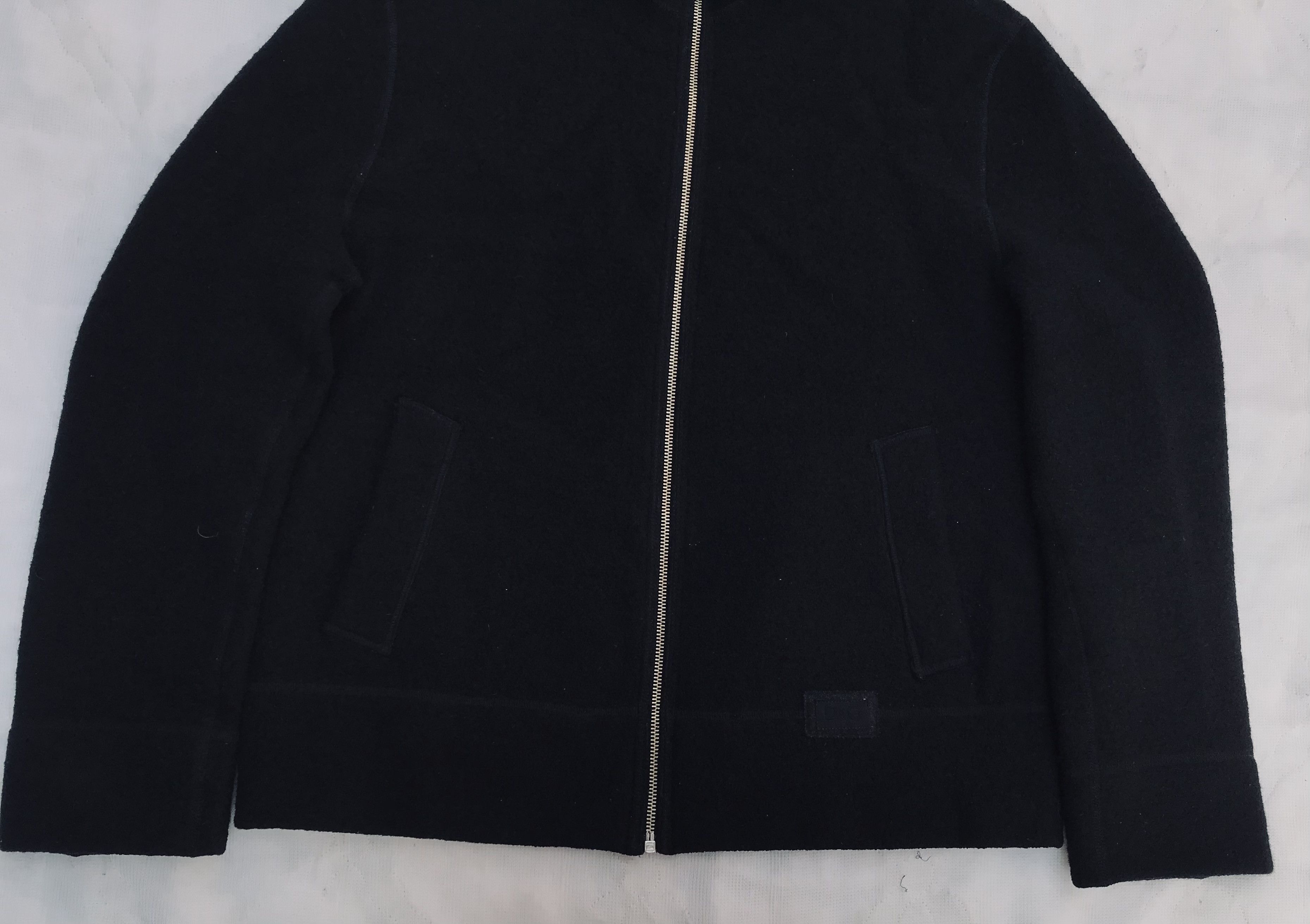 Dolce & Gabbana Dolce & Gabbana Wool Jacket Men’s Zip Bomber Black Vintage Size US L / EU 52-54 / 3 - 7 Thumbnail