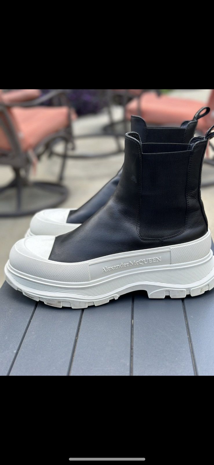 Alexander McQueen Alexander McQueen Boots Size US 13 / EU 46 - 1 Thumbnail