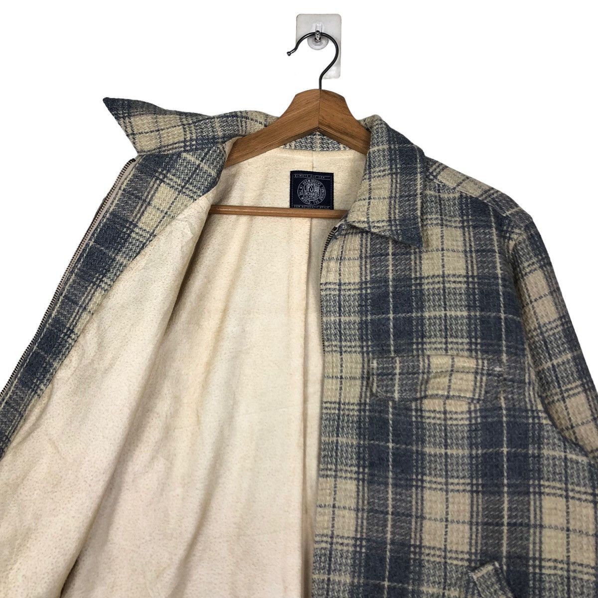 Hysteric Glamour 🔥Vintage Work Jacket Lipstar Japan Made Tartan Design Size US M / EU 48-50 / 2 - 12 Thumbnail