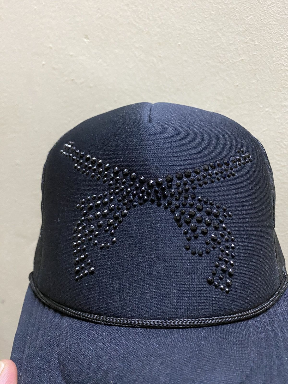 If Six Was Nine Rare Rhinestone Gun Cross Trucker Like ROAR Snapback Hat Size ONE SIZE - 2 Thumbnail