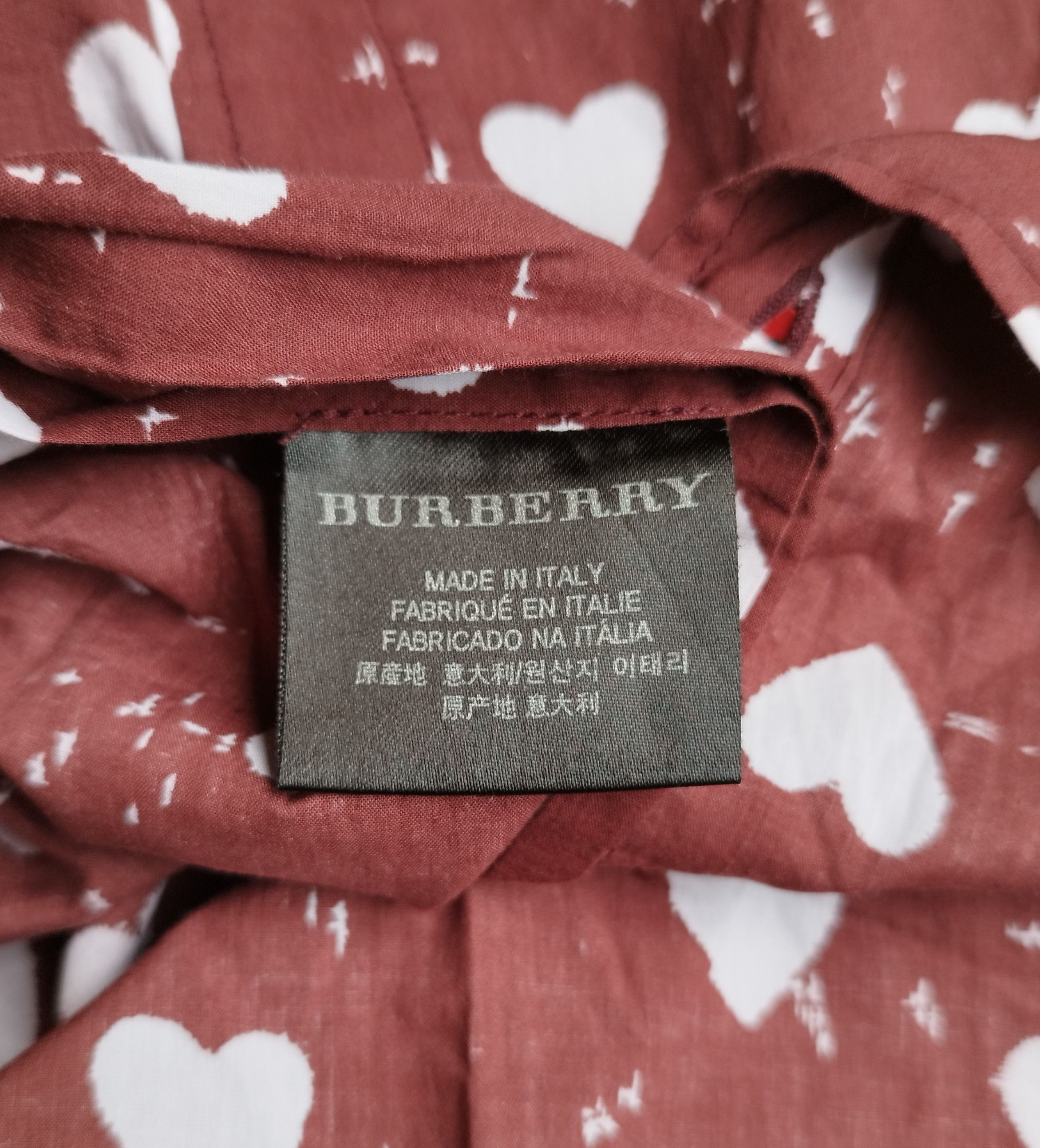 Burberry × Burberry Prorsum Burberry prorsum heart print shirt Size US M / EU 48-50 / 2 - 6 Thumbnail