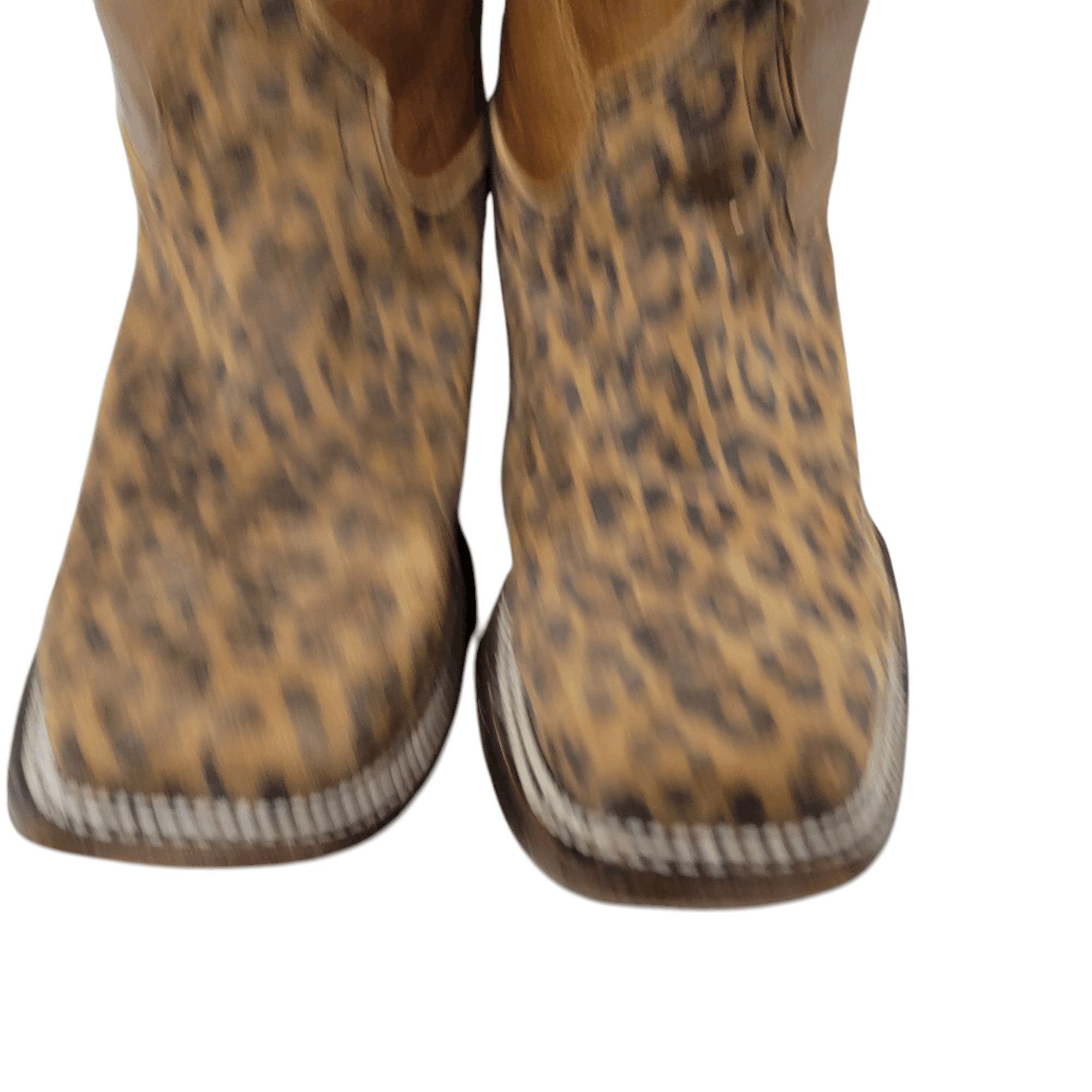 Other Circle G Leopard Print Leather Boots Size 3 Size US 5.5 / IT 35.5 - 4 Thumbnail