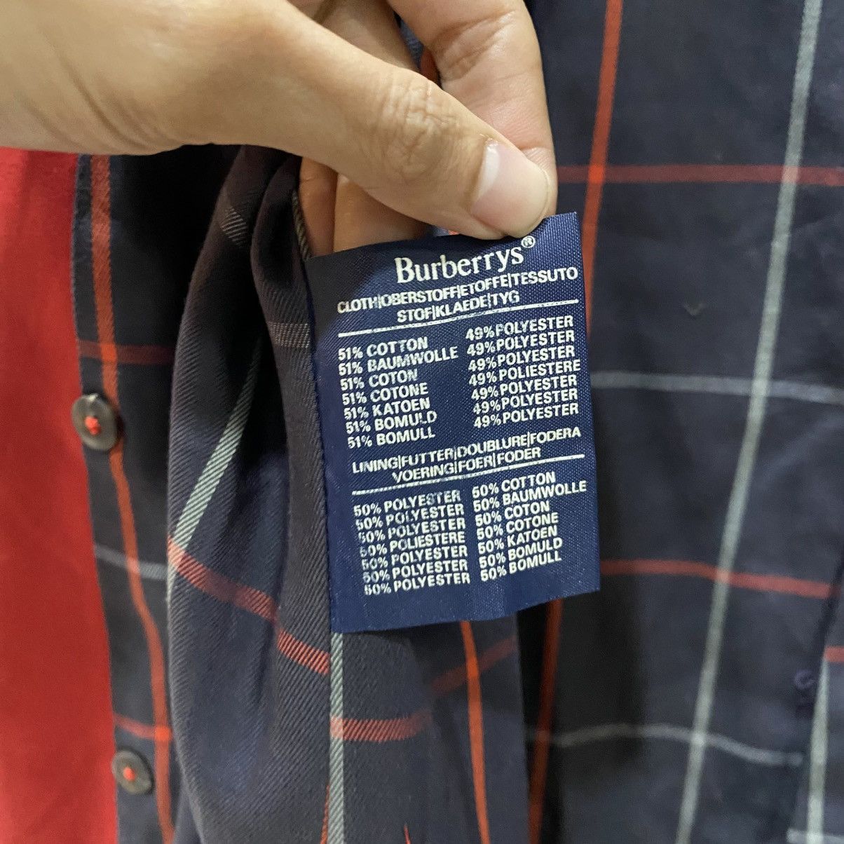 Burberry × Burberry Prorsum VTG Burberry London Men’s Trench Coat Double Breasted Size M Size US M / EU 48-50 / 2 - 15 Thumbnail