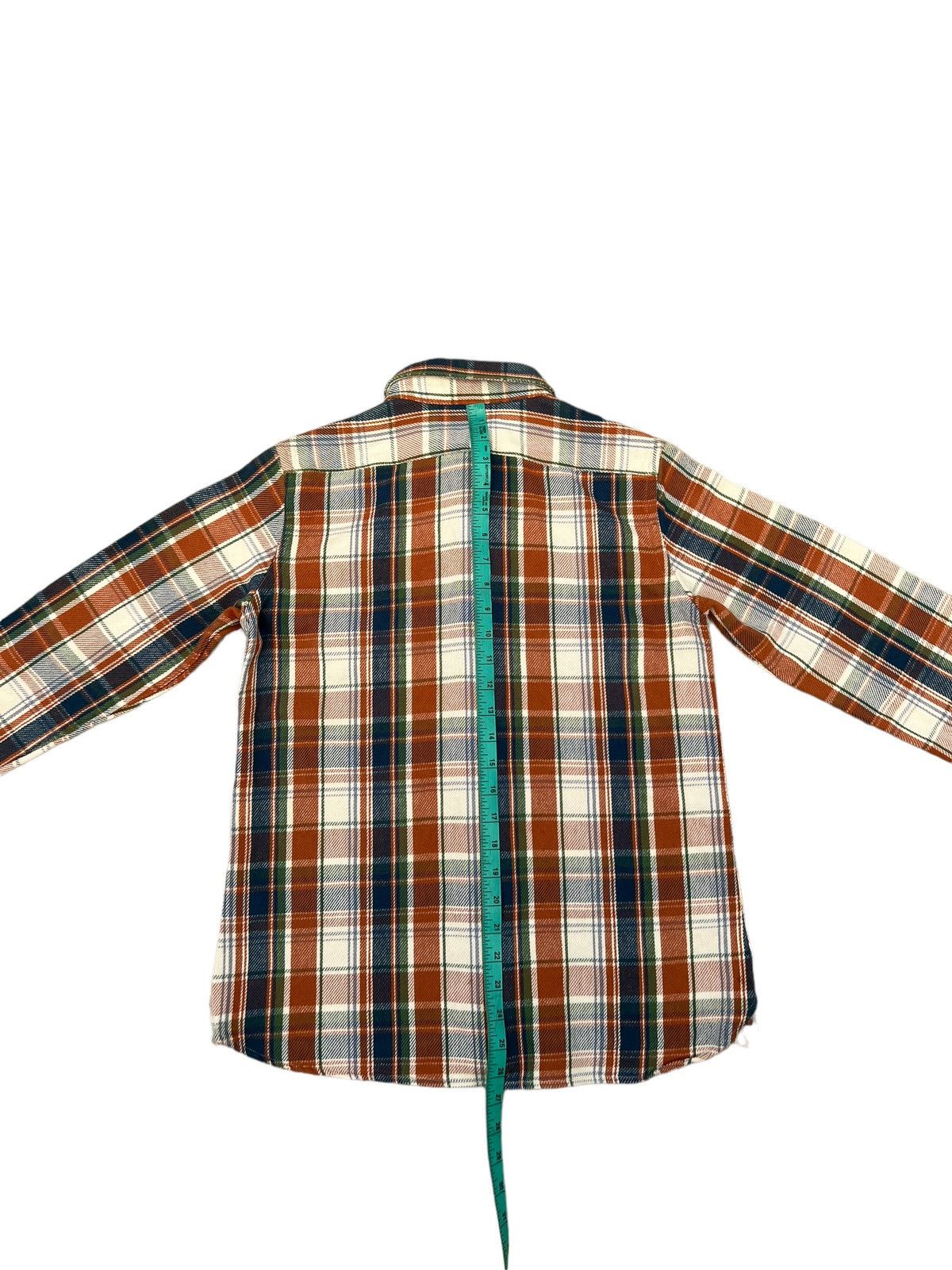 Flannel SEA Made in Japan Double Pocket Gusset Flannel Shirt Size US S / EU 44-46 / 1 - 5 Thumbnail